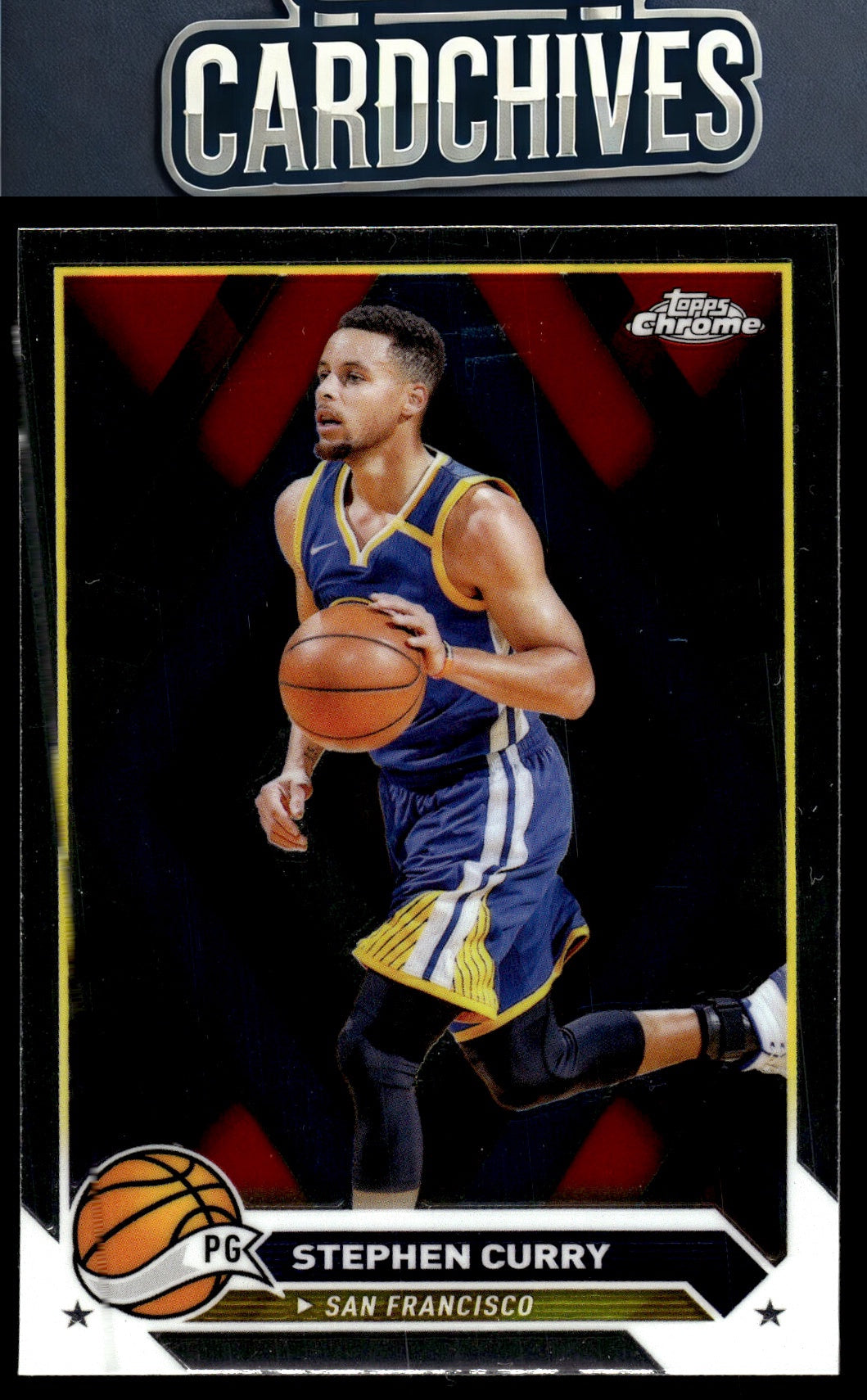 Stephen Curry 2023-24 Topps Chrome #30