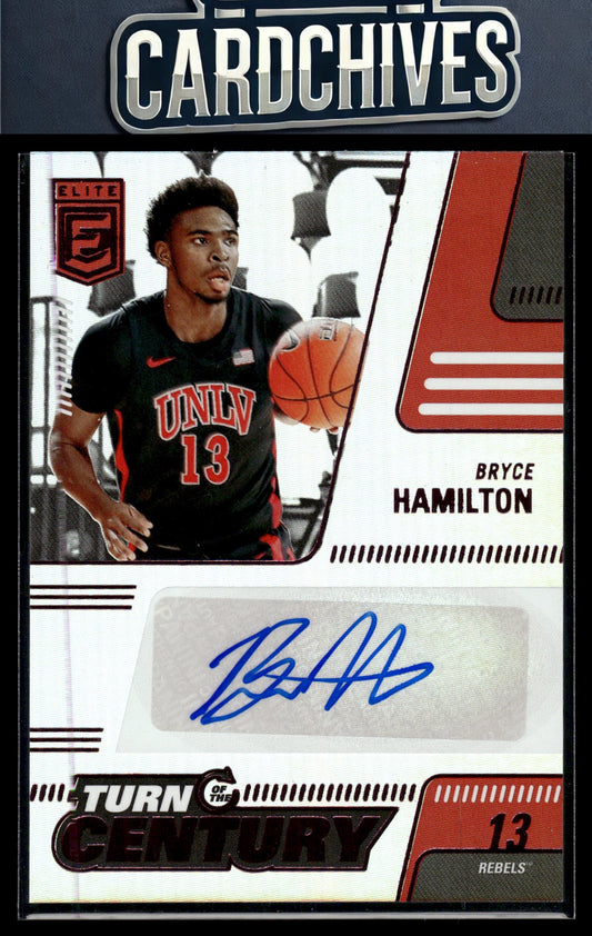Bryce Hamilton 2022 Chronicles DP #TTC-BHA Turn of the Century Autographs