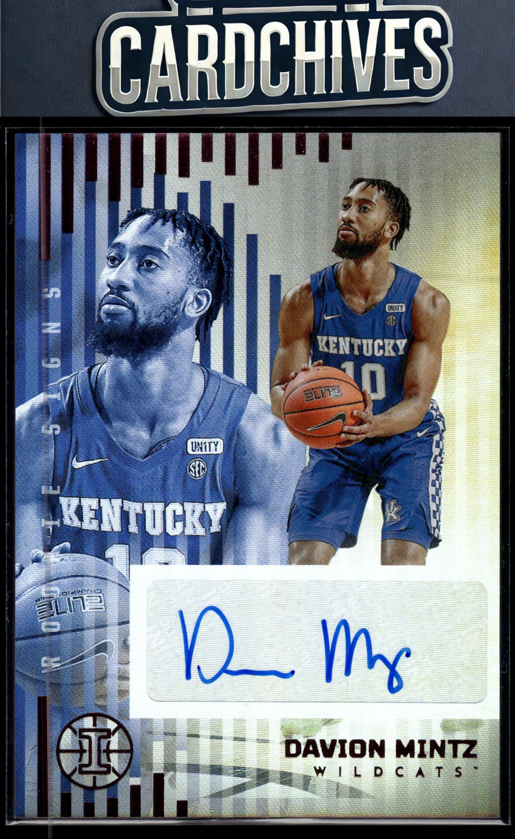 Davion Mintz 2022 Panini Chronicles DP #RS-DMI Illusions Rookie Signs