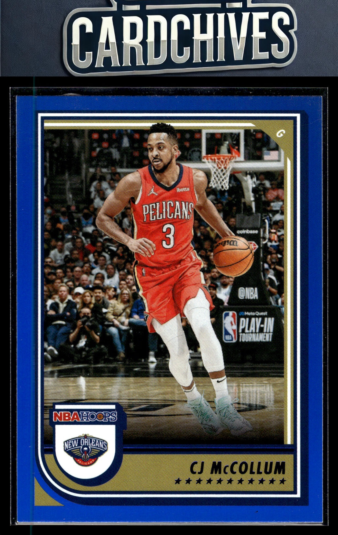 CJ McCollum 2022-23 Hoops #142 Blue