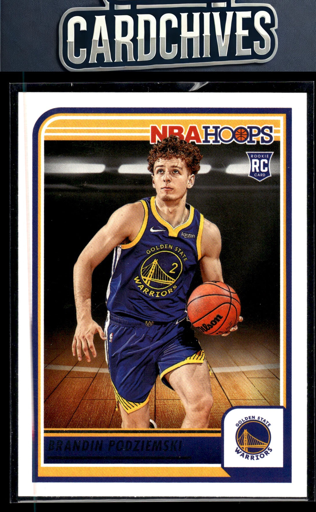 Brandin Podziemski 2023-24 Hoops #264 Rookie RC