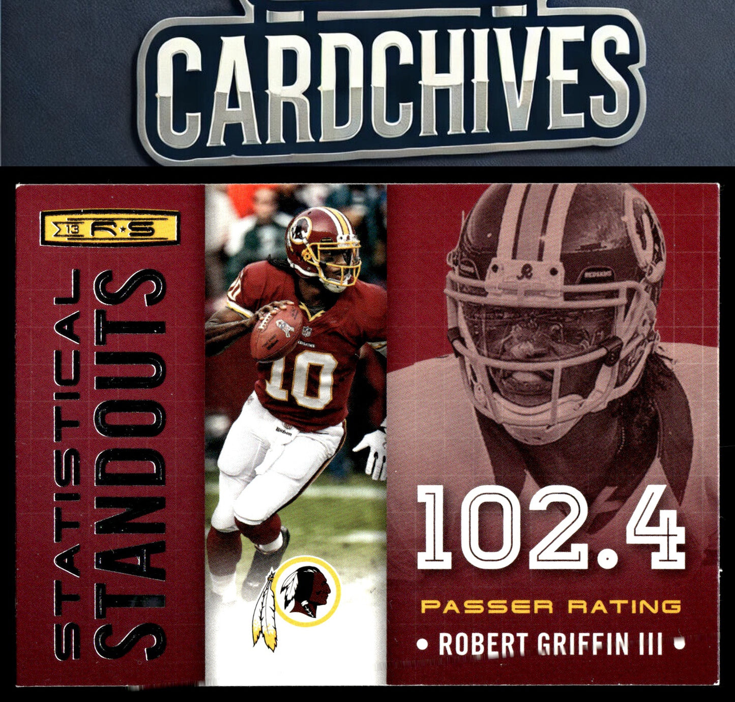 Robert Griffin III 2013 Panini Rookies & Stars #24 Statistical Standouts
