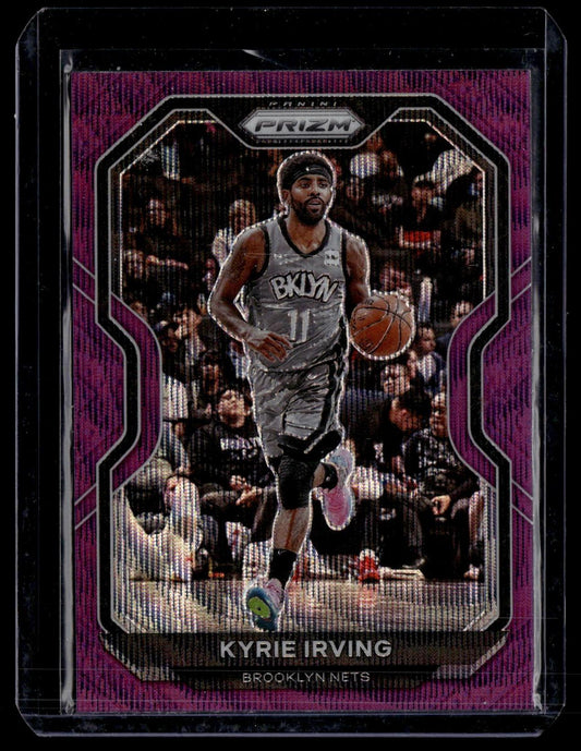 Kyrie Irving 2020-21 Panini Prizm #139 Purple Wave Prizms