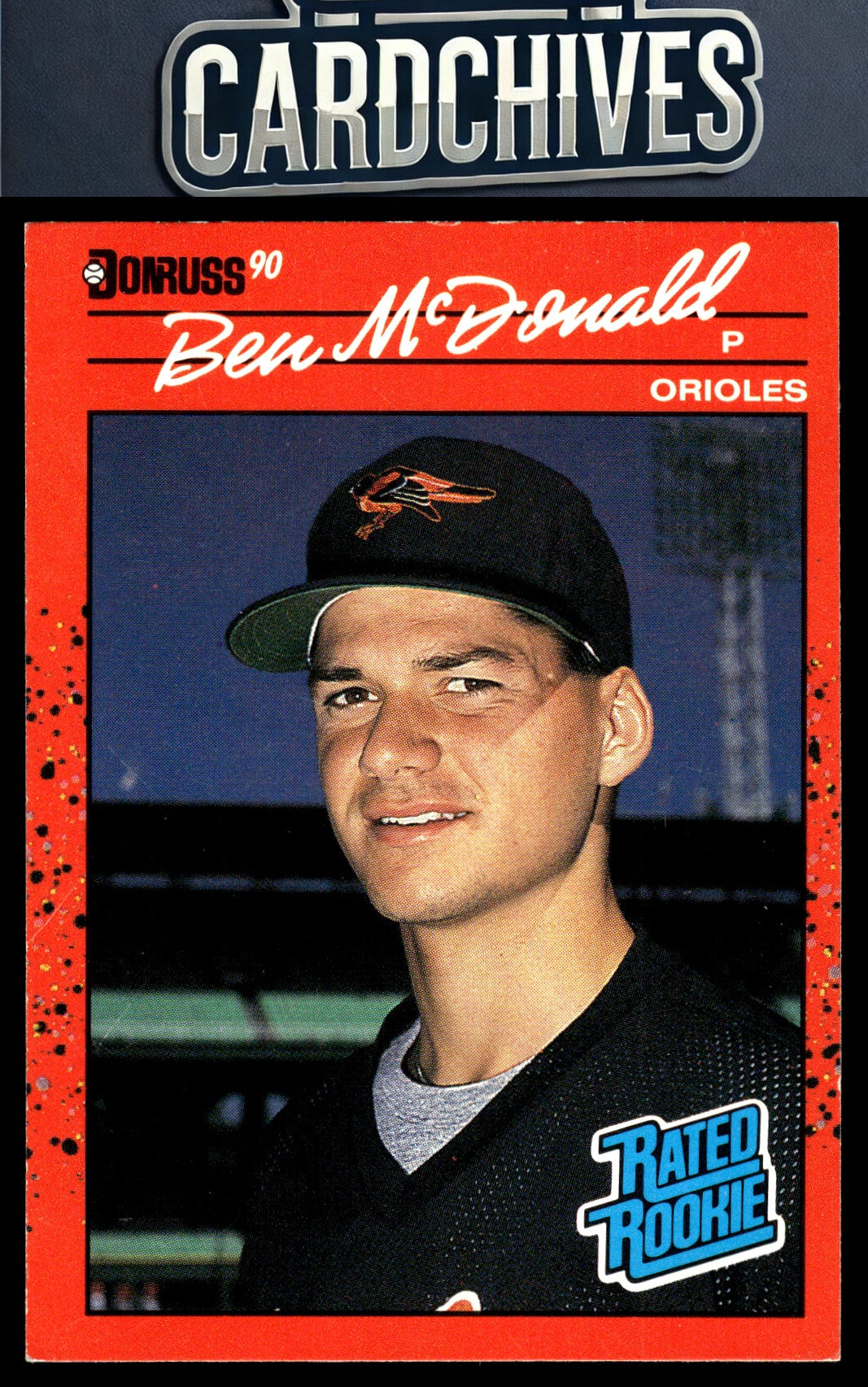 Ben McDonald 1990 Donruss #32 RC