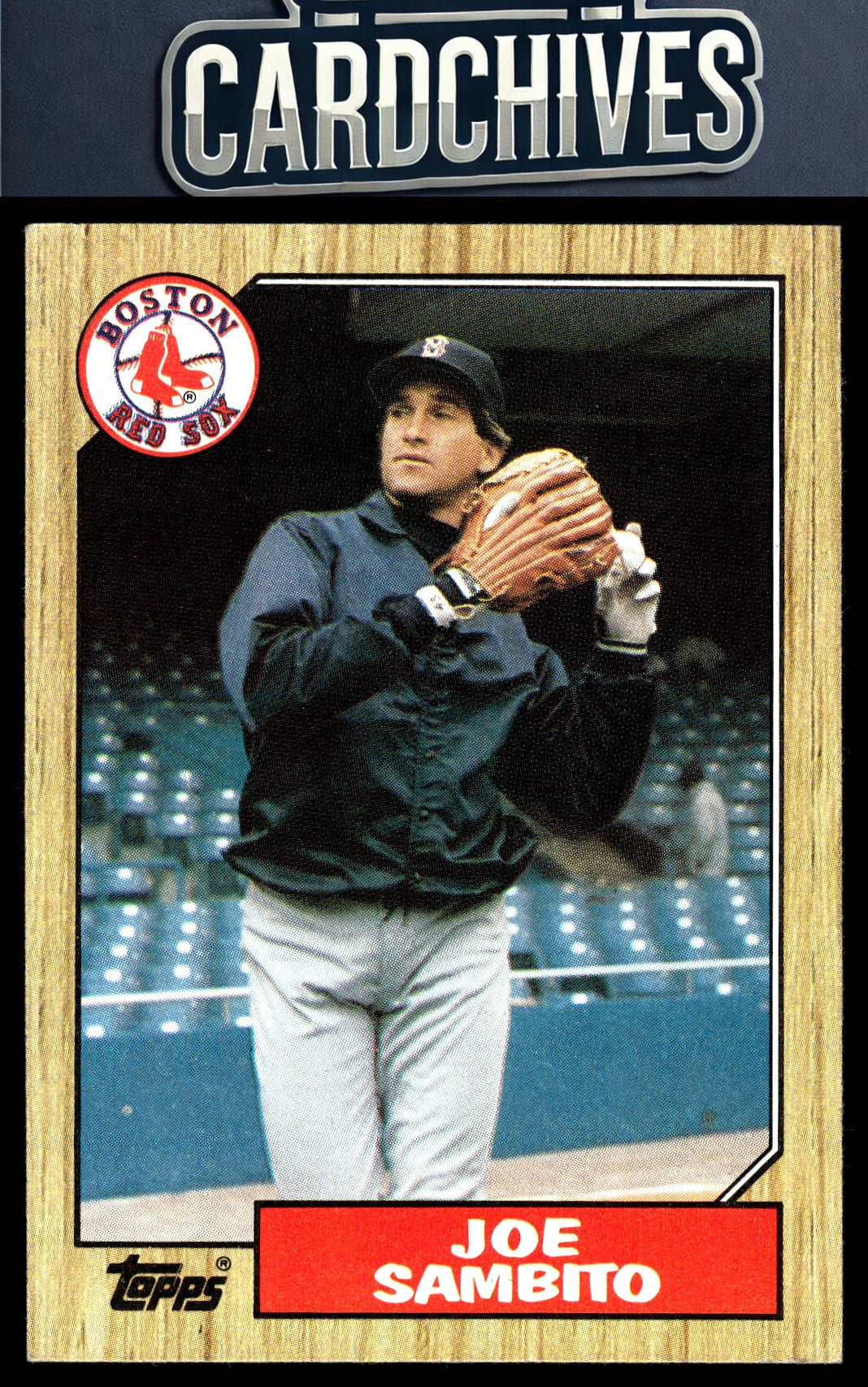 Joe Sambito 1987 Topps #451 Collector's Edition (Tiffany)