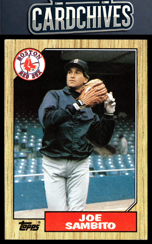 Joe Sambito 1987 Topps #451 Collector's Edition (Tiffany)