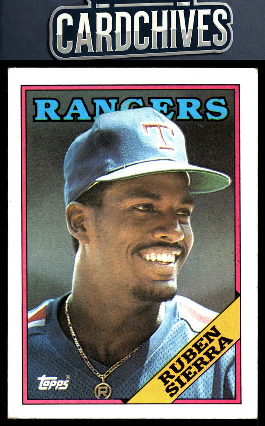 Ruben Sierra 1988 Topps #771