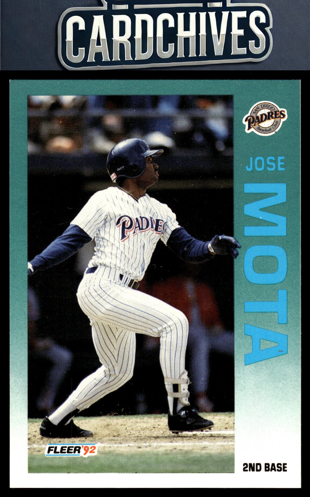 Jose Mota 1992 Fleer #616 Rookie
