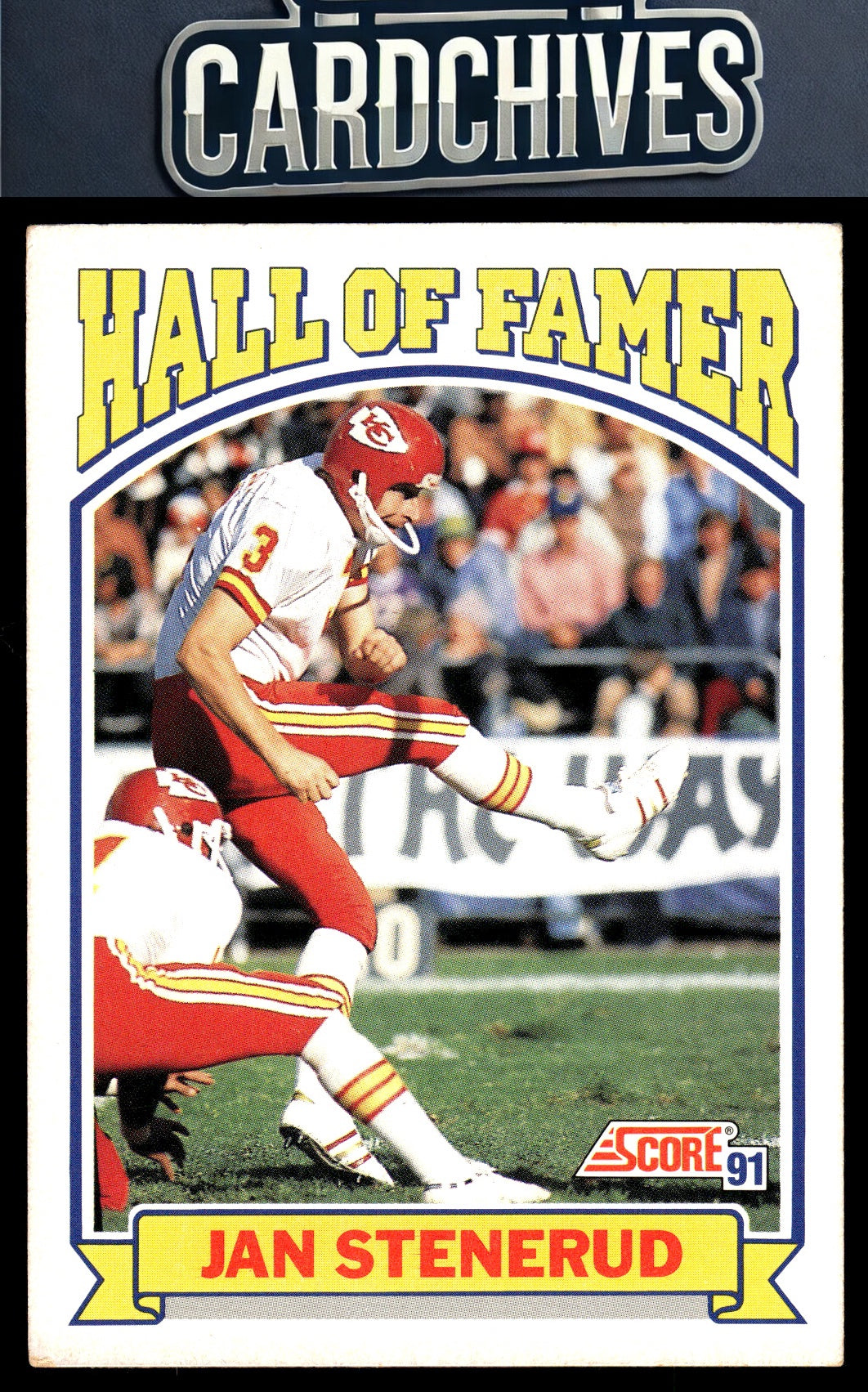 Jan Stenerud 1991 Score #670