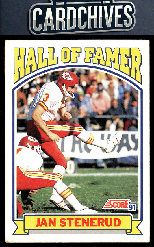 Jan Stenerud 1991 Score #670