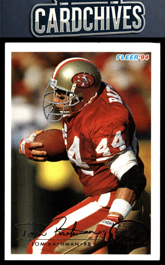 Tom Rathman 1994 Fleer #419
