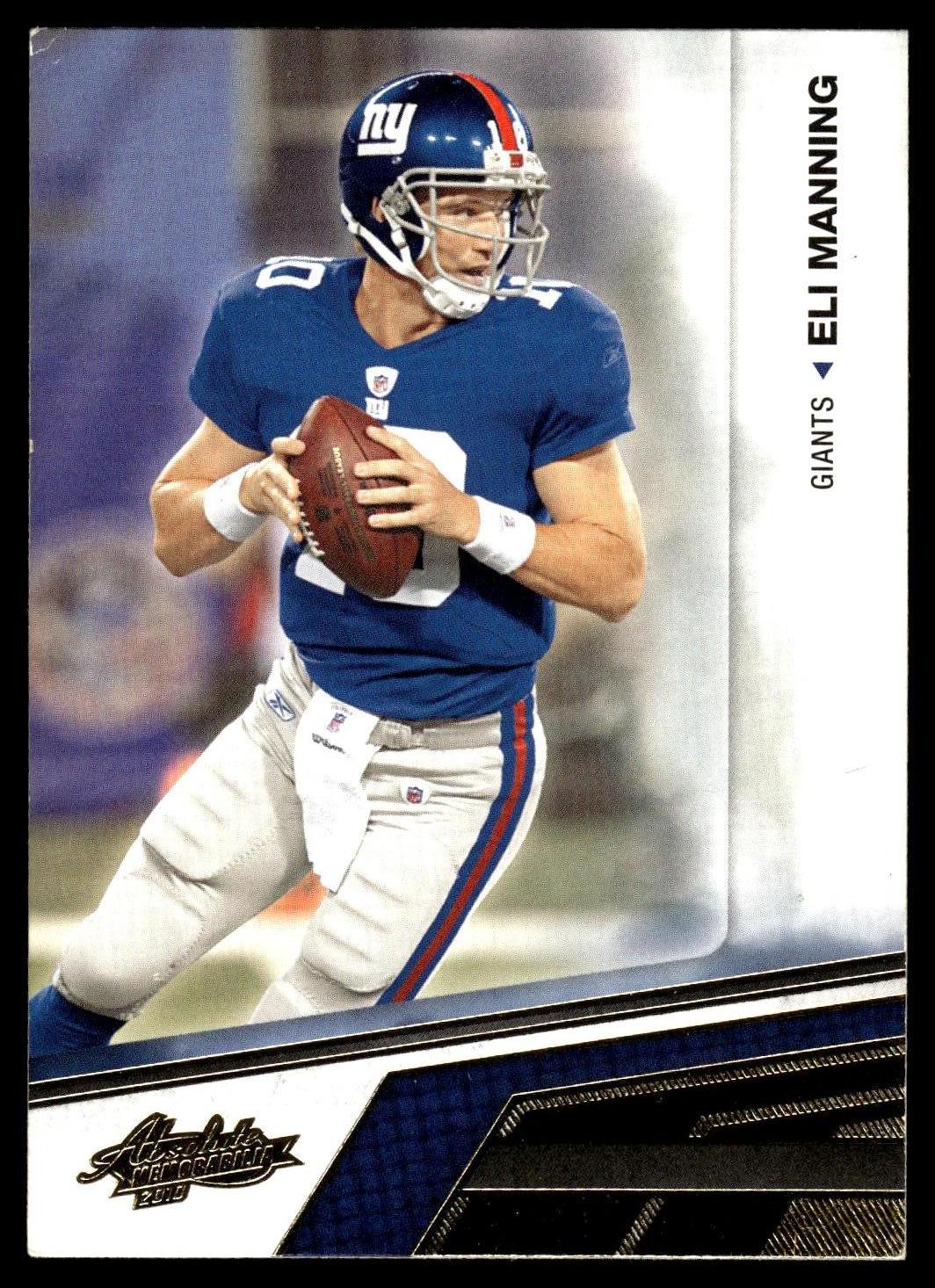 Eli Manning 2010 Panini Absolute Memorabilia #64 Retail