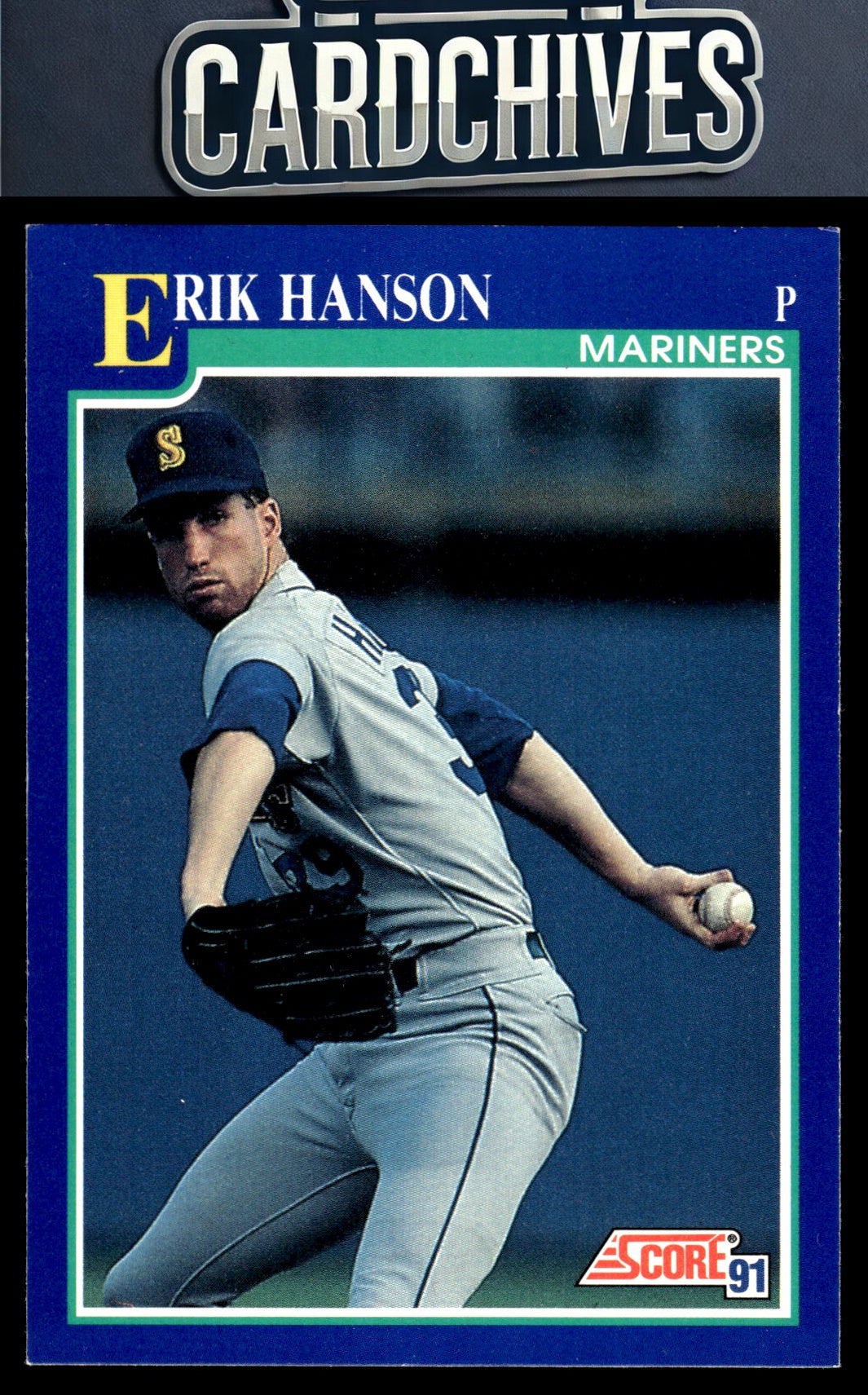 Erik Hanson 1991 Score #486