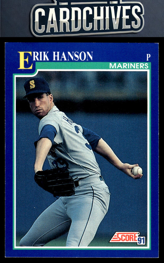 Erik Hanson 1991 Score #486