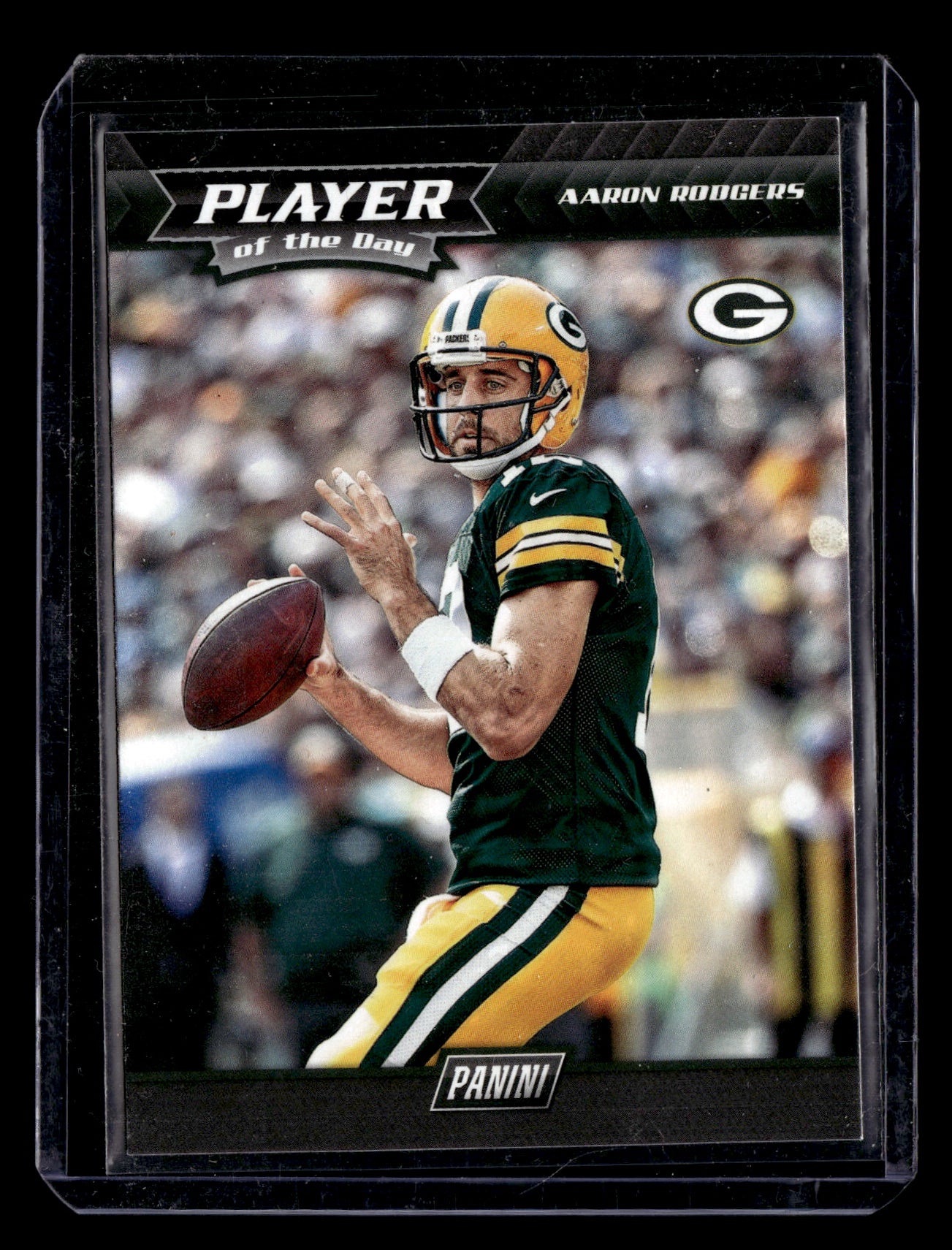 Aaron Rodgers 2017 Panini Player of the Day #16