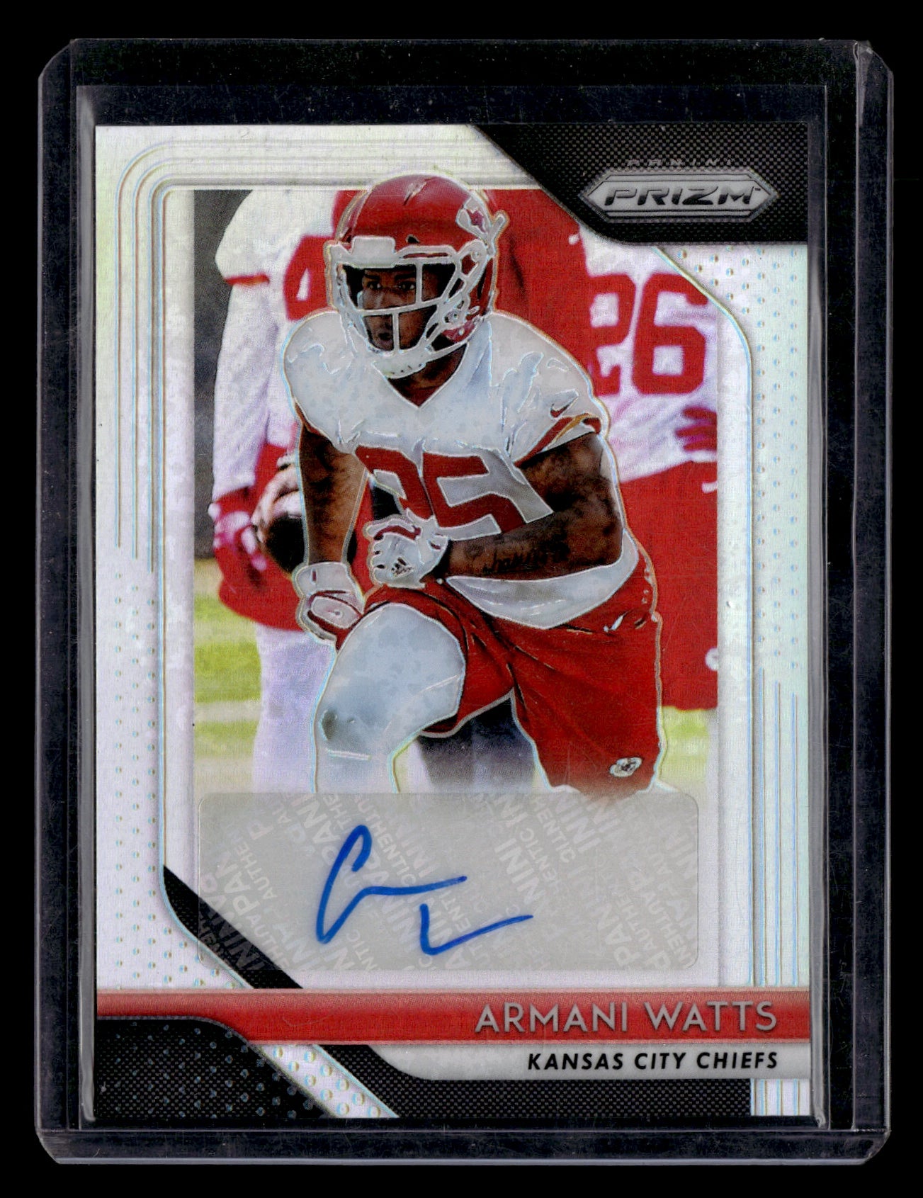 Armani Watts 2018 Panini Prizm #RA-AW Rookie Autographs Prizm Auto