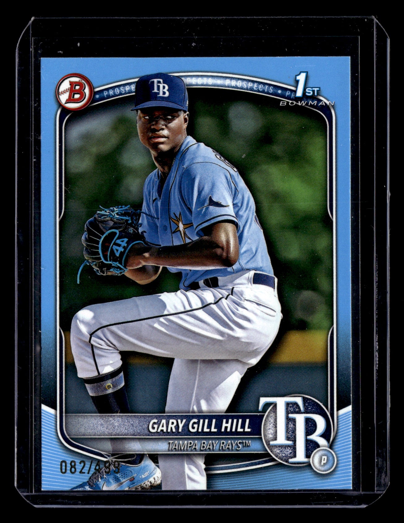 Gary Gill Hill 2025 Bowman #BP-55 Prospects Sky Blue #/499 SN