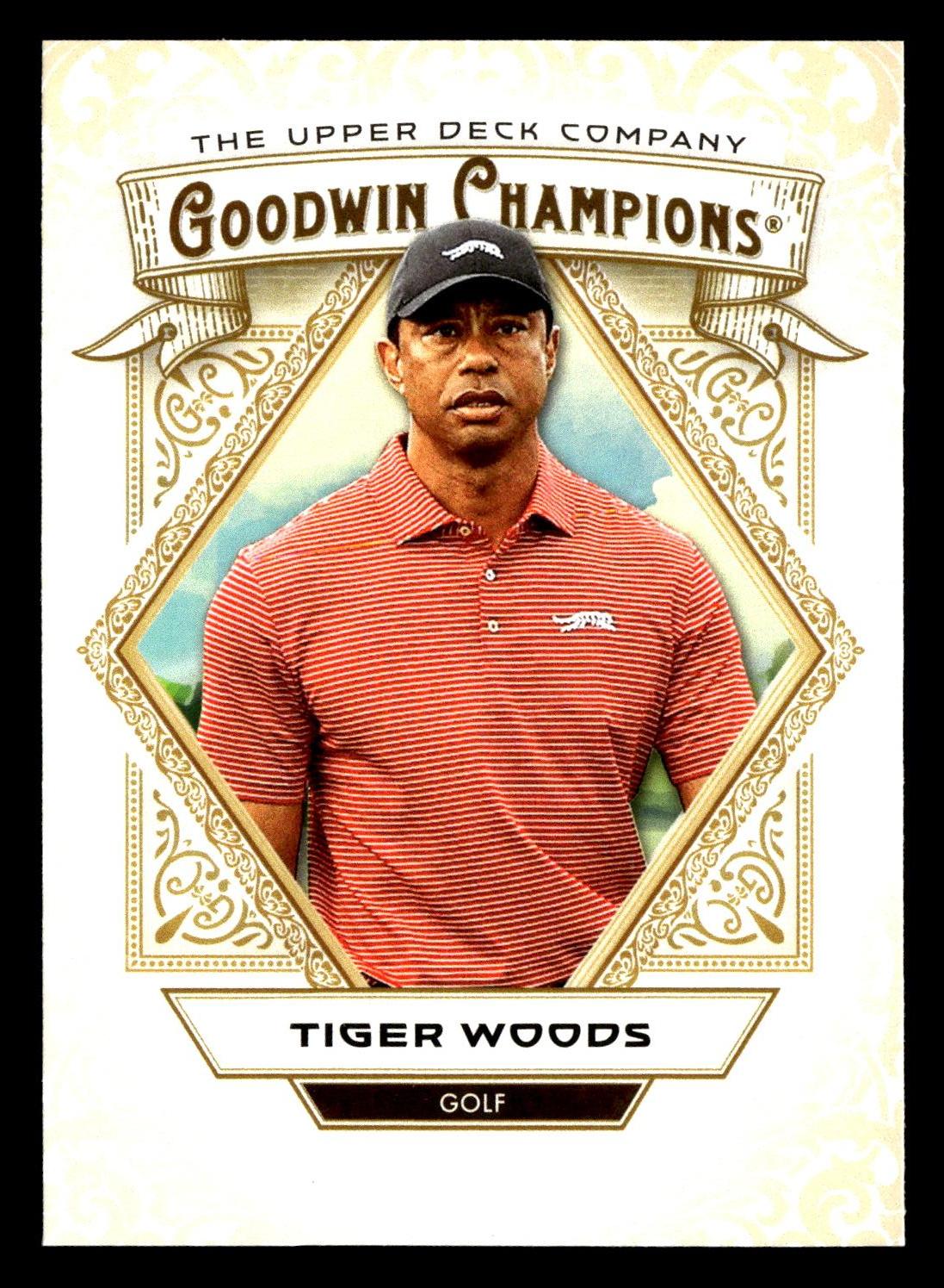 Tiger Woods 2025 Upper Deck Goodwin Champions #1