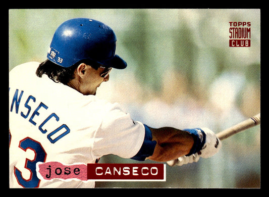 Jose Canseco 1994 Topps #171 Superstar Samplers Stadium Club