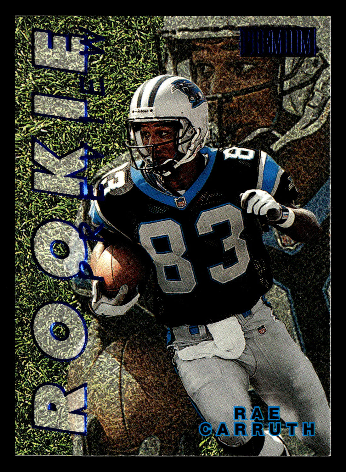 Rae Carruth 1997 SkyBox Premium #4RP Rookie Preview