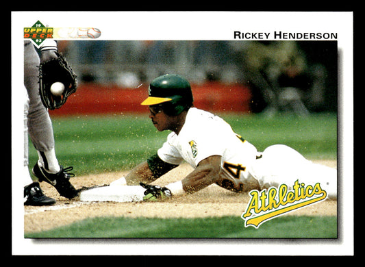 Rickey Henderson 1992 Upper Deck #155