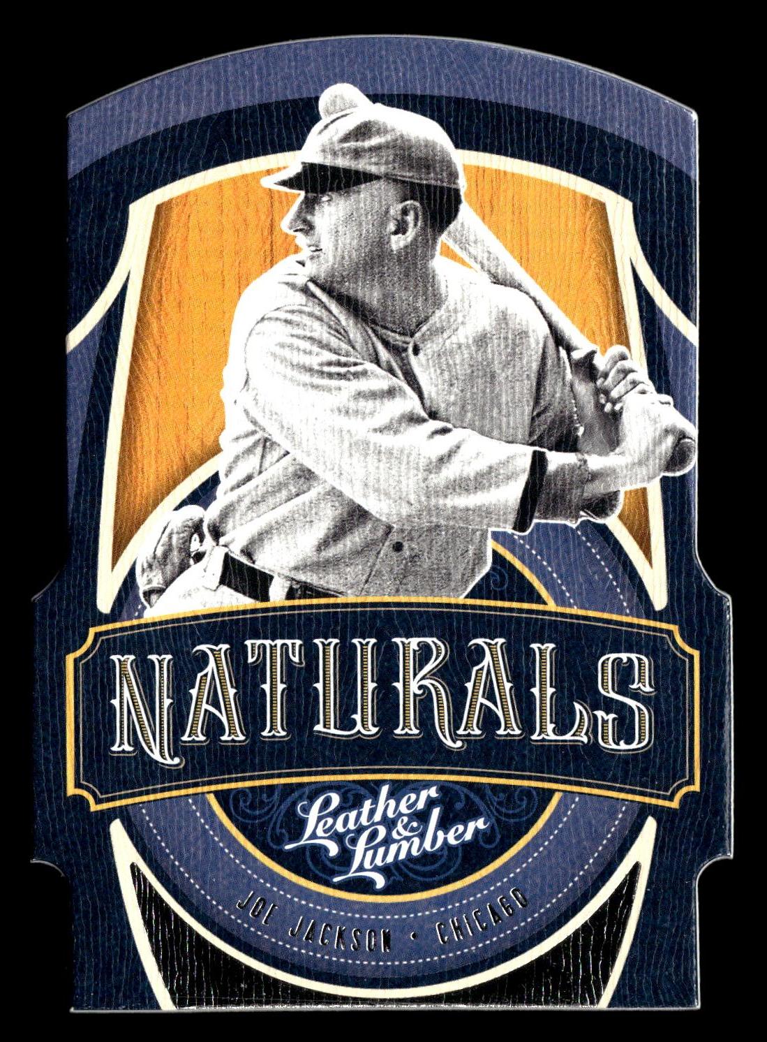 Joe Jackson 2019 Panini Leather & Lumber #N-9 Naturals