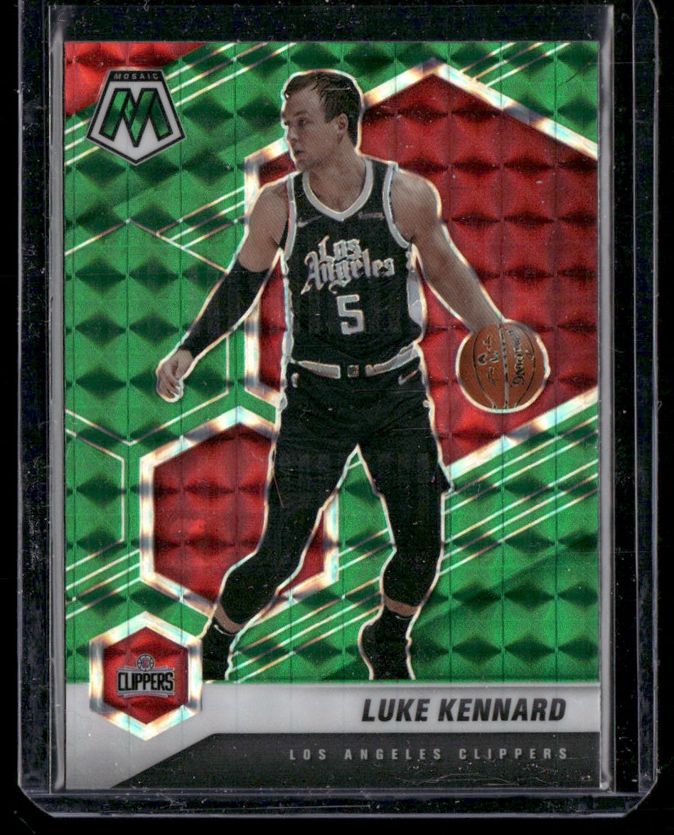 Luke Kennard 2020-21 Panini Mosaic #146 Mosaic Green