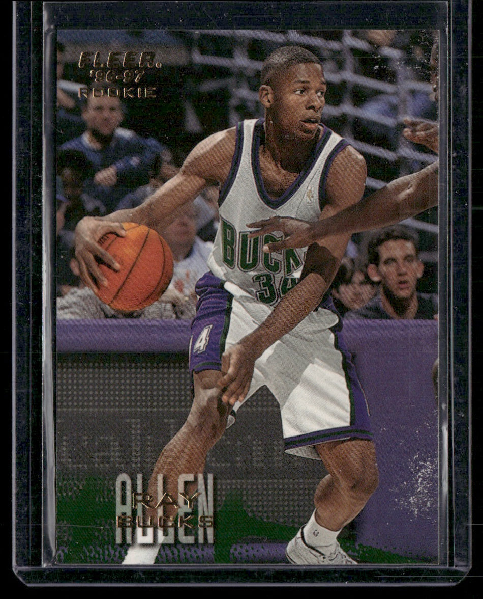 Ray Allen 1996-97 Fleer #212 RC