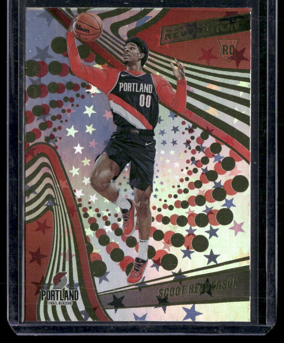 Scoot Henderson 2023-24 Panini Revolution #109 Astro RC