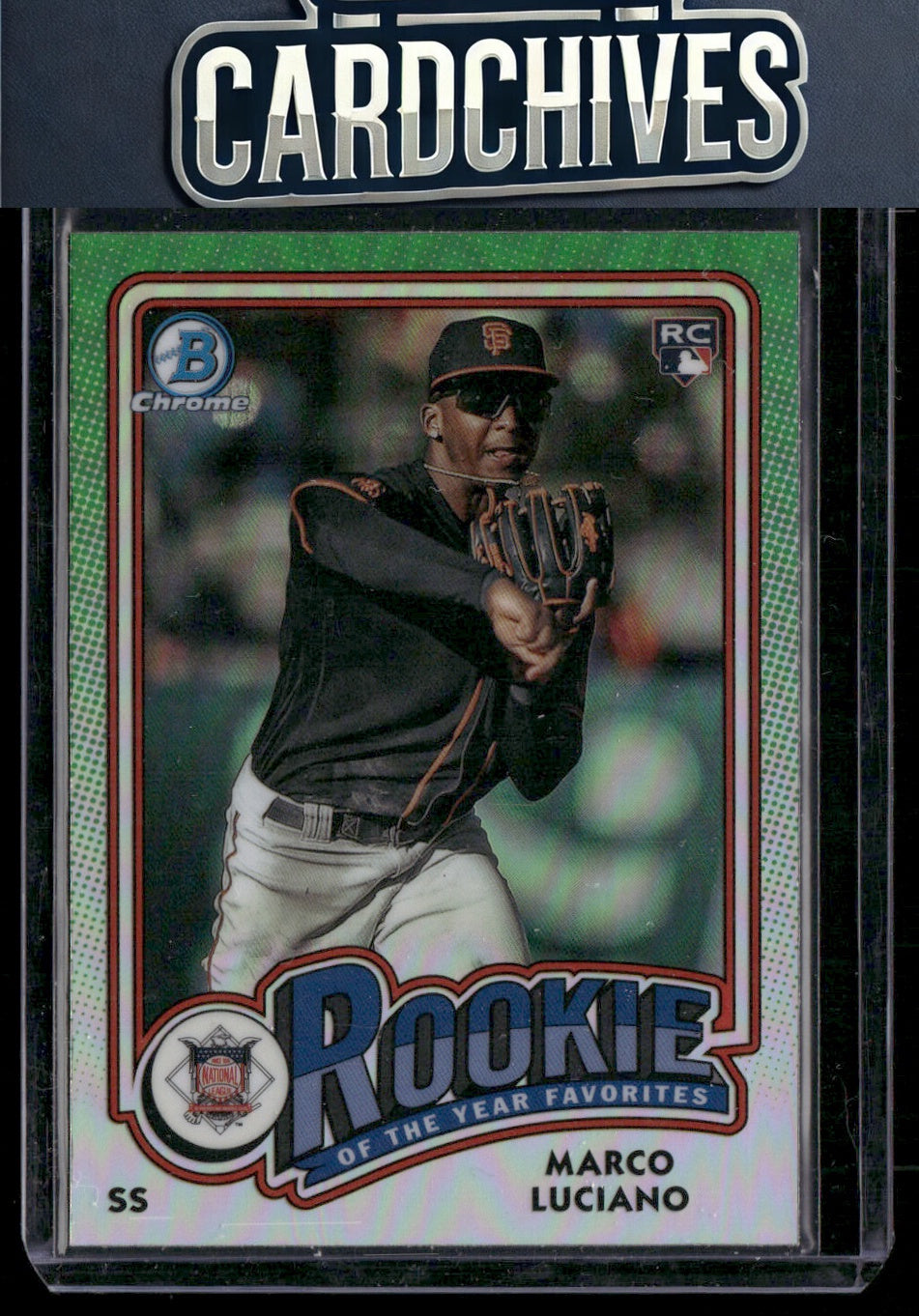 Marco Luciano 2024 Bowman #ROY-11 Rookie of the Year Favorites