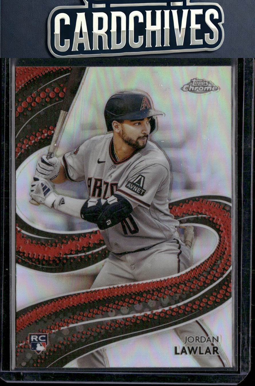 Jordan Lawlar 2024 Topps Chrome #S-25 Strokes