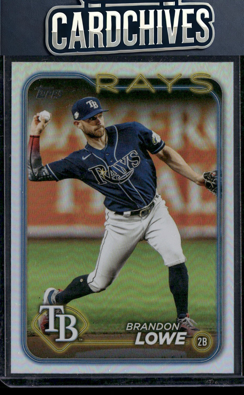 Brandon Lowe 2024 Topps #430 Rainbow Foil