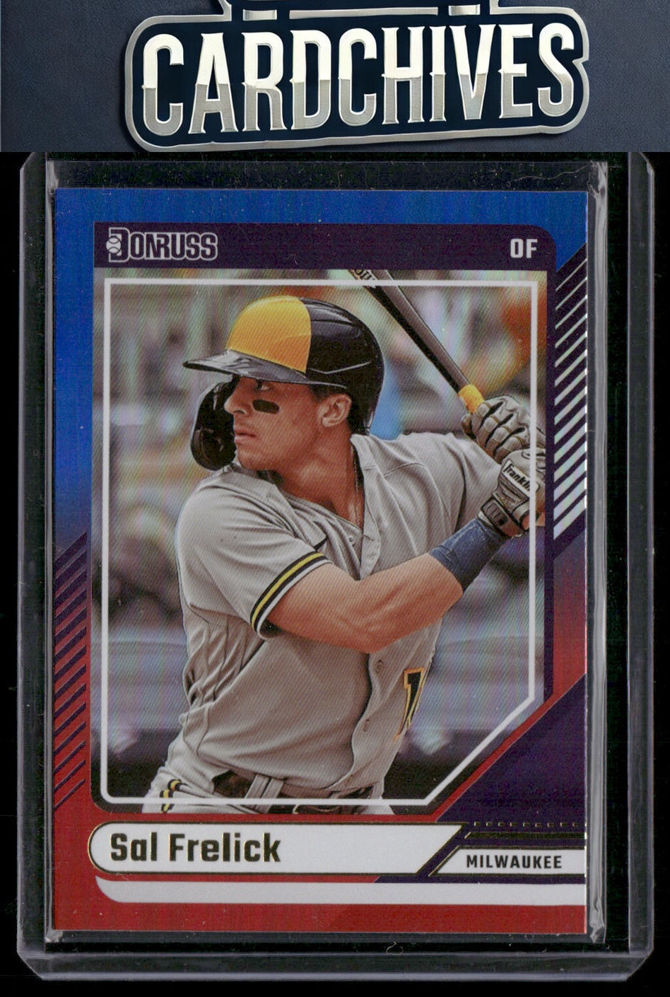 Sal Frelick 2024 Donruss #56 Red and Blue