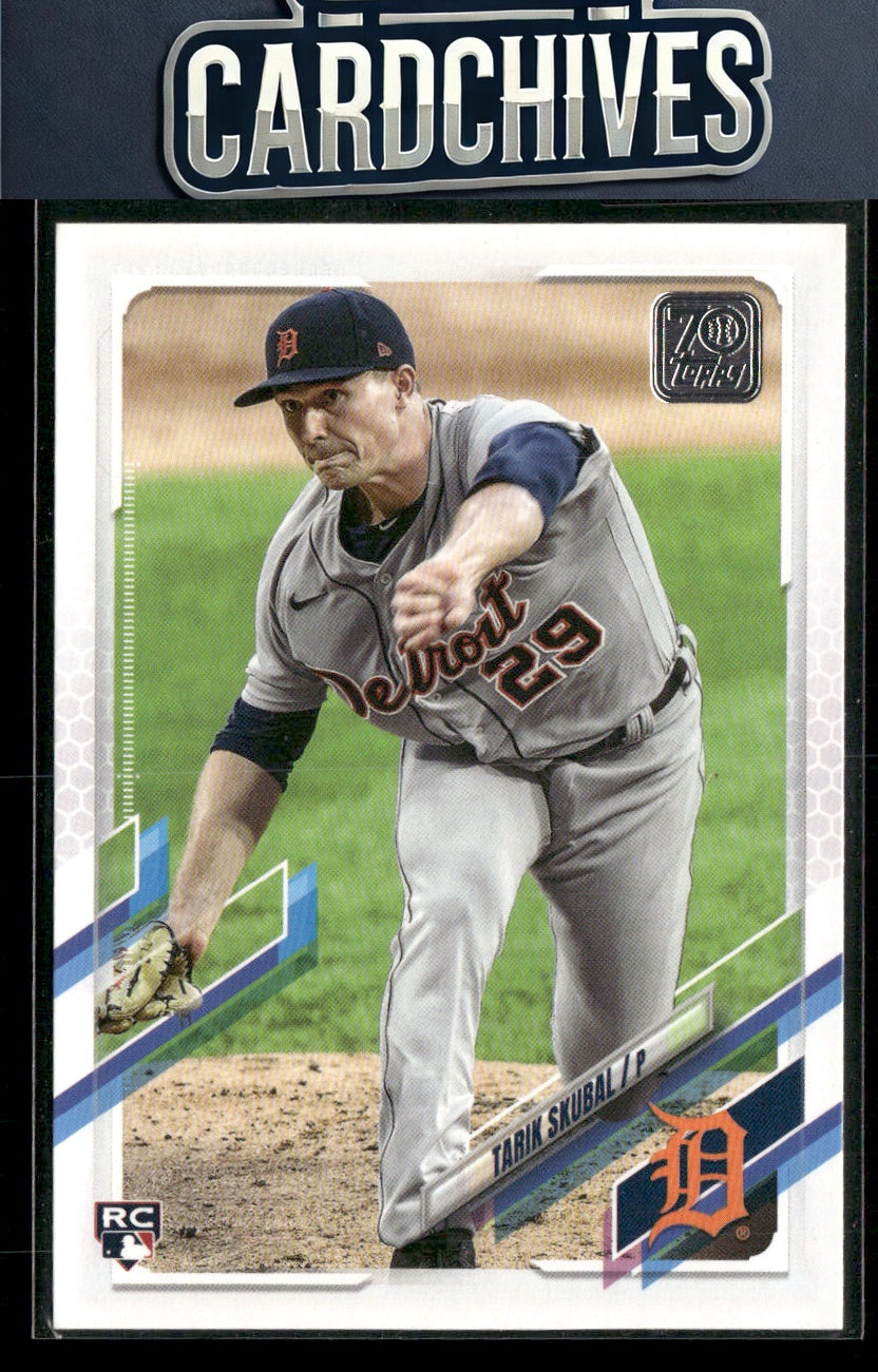 Tarik Skubal 2021 Topps #92 582 Montgomery