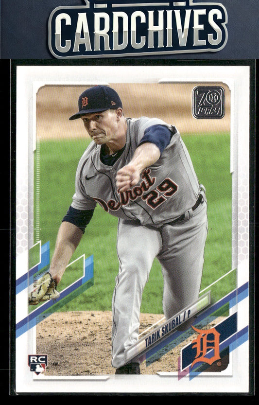 Tarik Skubal 2021 Topps #92 582 Montgomery