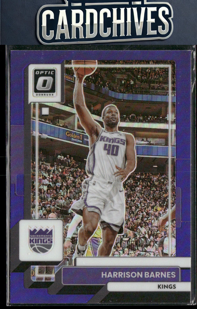 Harrison Barnes 2022-23 Donruss Optic #109 Purple