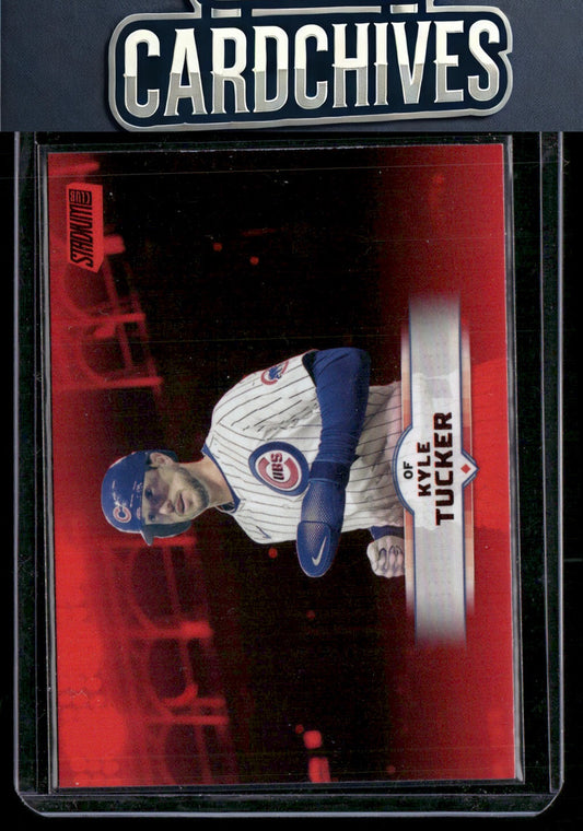 Kyle Tucker 2025 Stadium Club #77 Red Foil