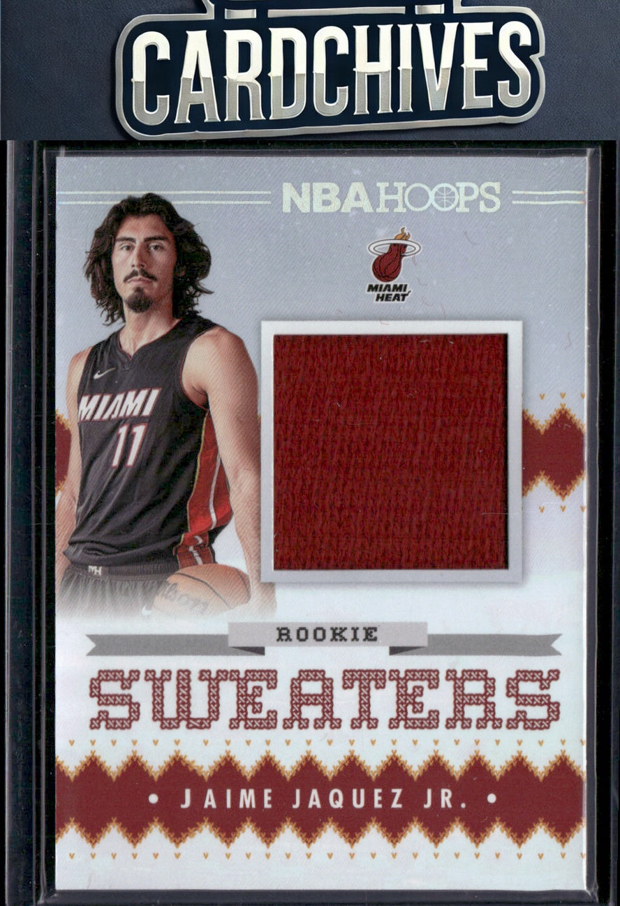 Jaime Jaquez Jr. 2023-24 Hoops Winter #RSW-JJJ Rookie Sweaters MEM