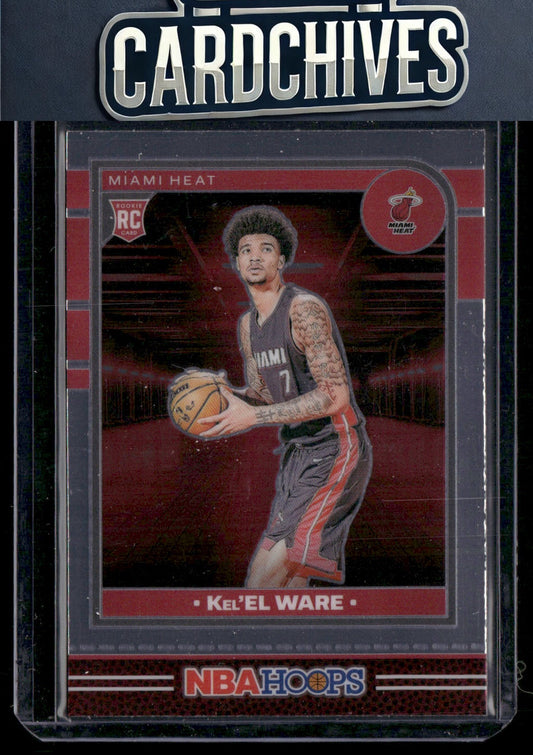 Kel'el Ware 2024-25 Hoops #245 Premium Rookie