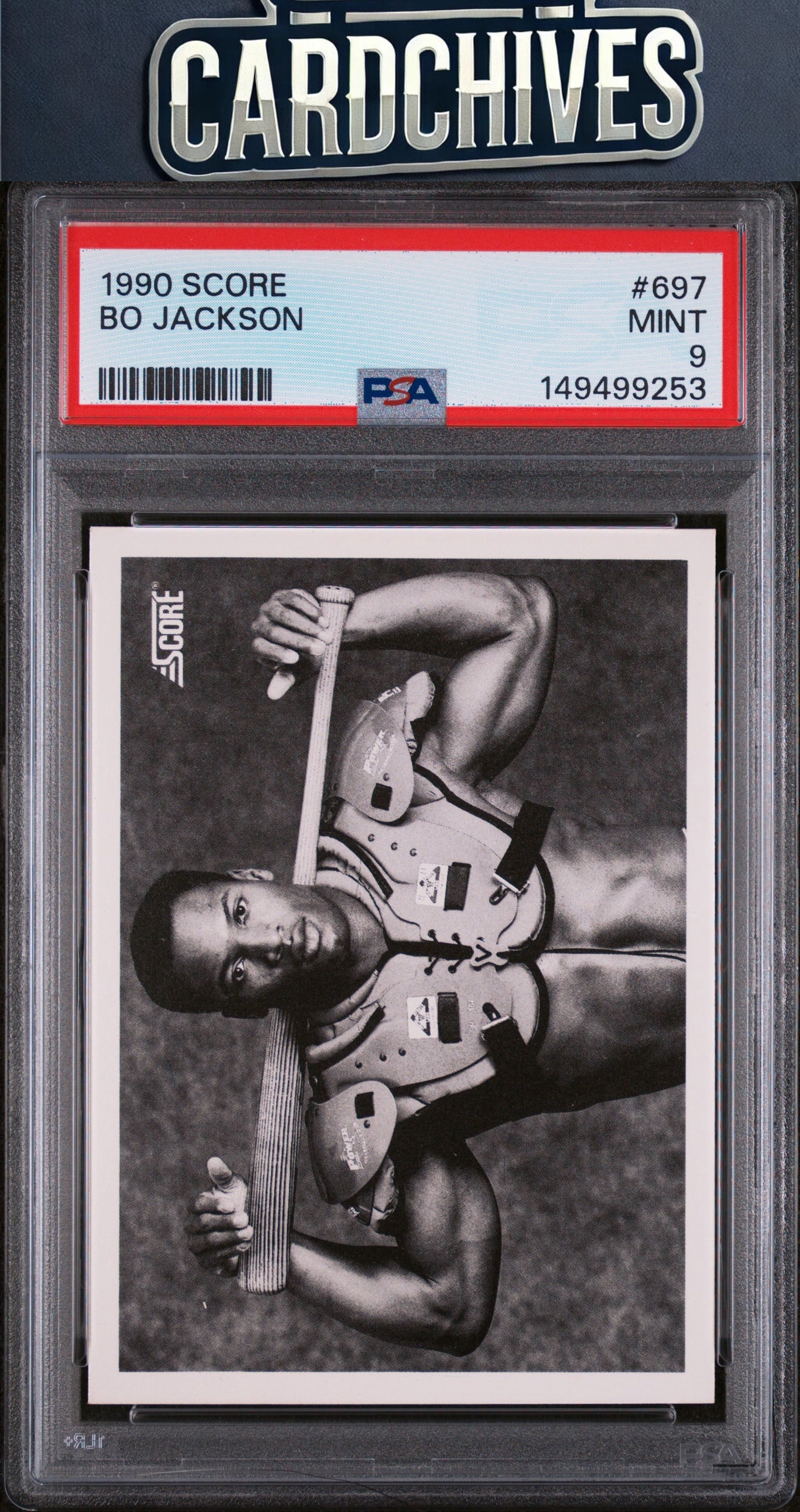 BO 1990 Score #697 PSA 9 MINT