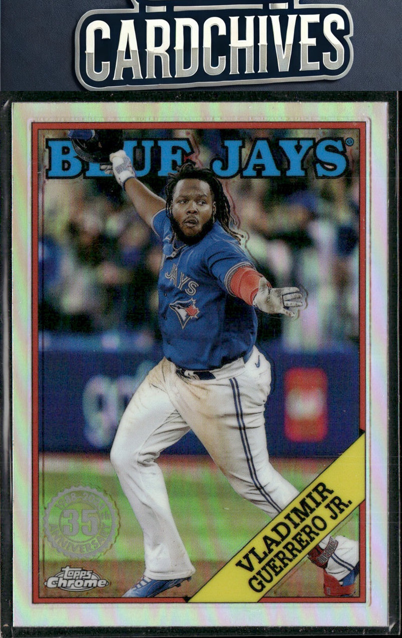 Vladimir Guerrero Jr. 2023 Topps Chrome #88BC-12 1988 Topps 35th