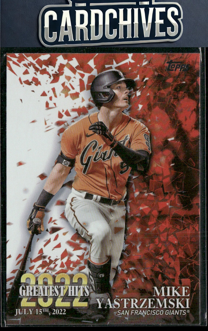 Mike Yastrzemski 2023 Topps #22GH-20 2022 Greatest Hits