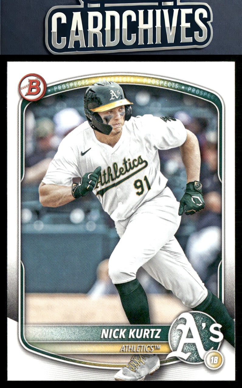 Nick Kurtz 2025 Bowman #BP-114 Prospects
