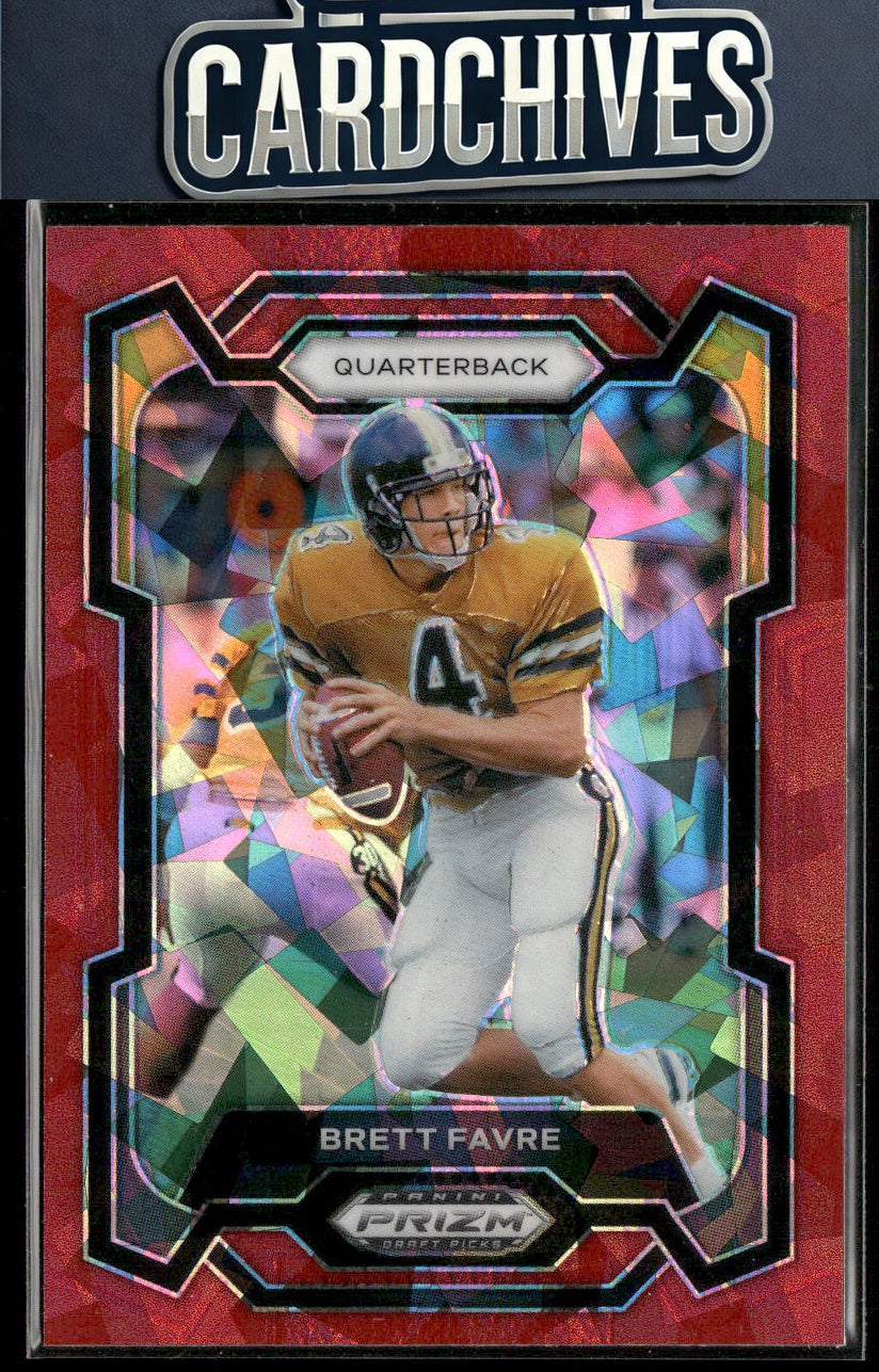 Brett Favre 2024 Panini Prizm Draft Picks #46 Red Ice