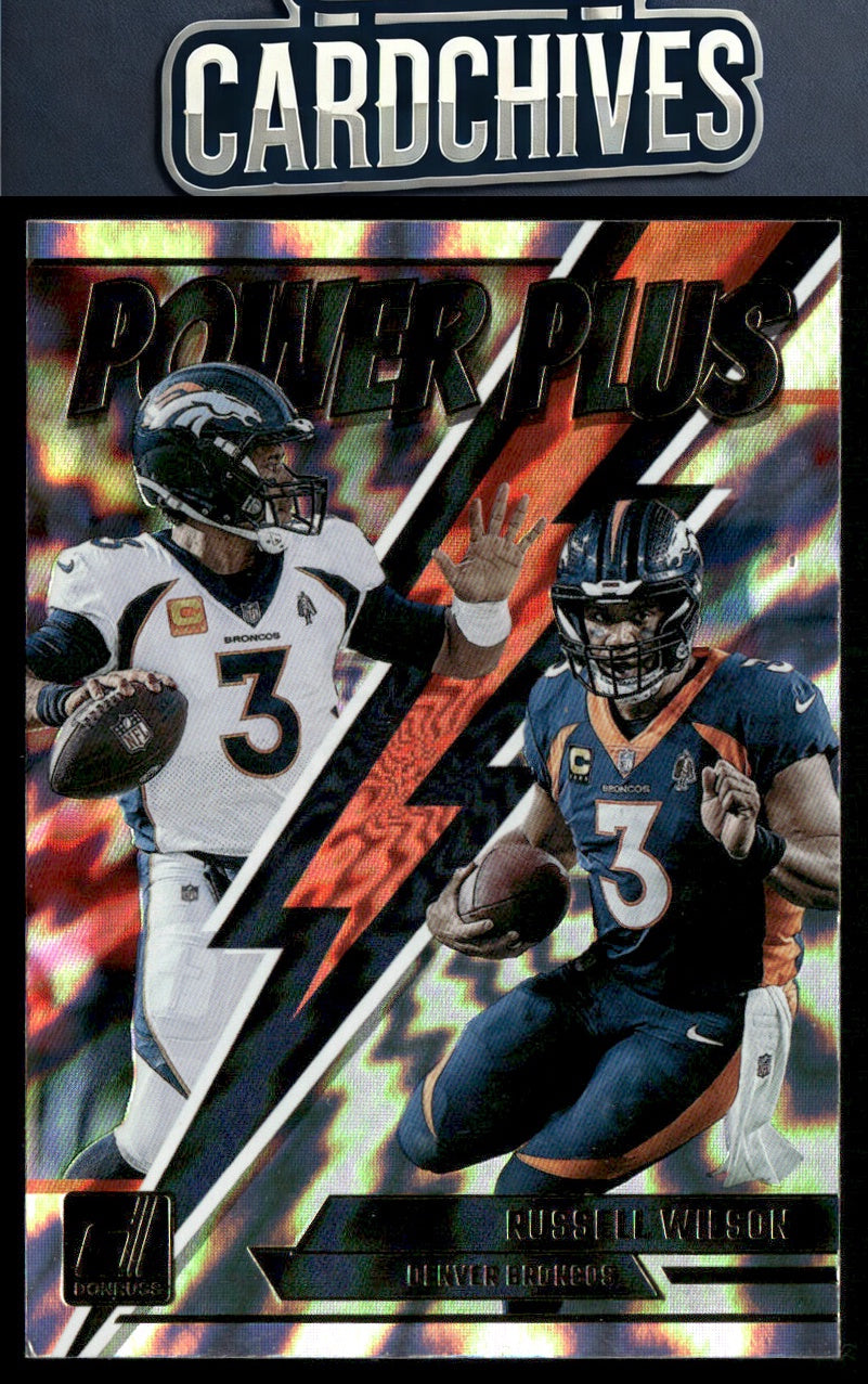 Russell Wilson 2023 Donruss #PP-5 Power Plus