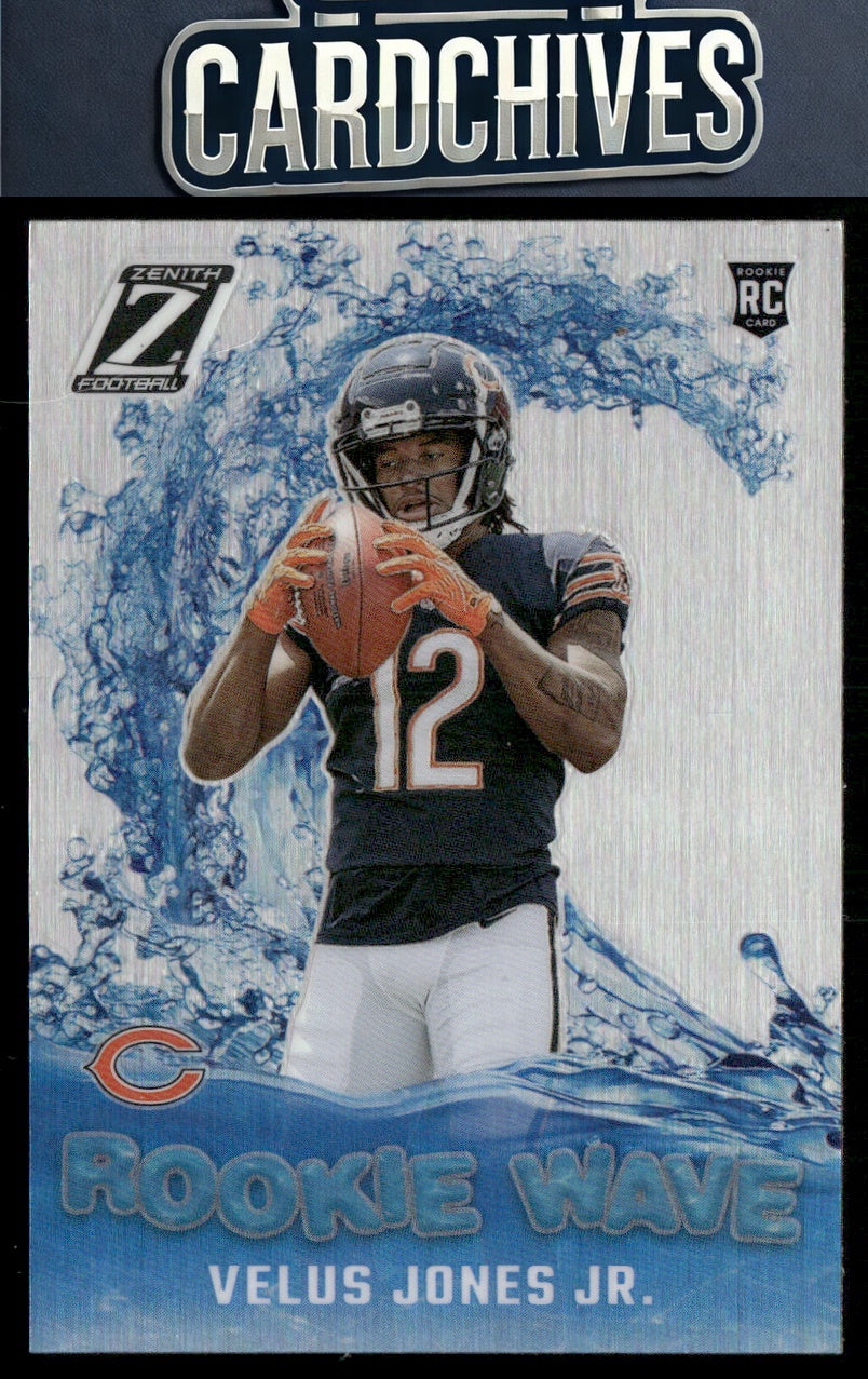 Velus Jones Jr. 2022 Zenith #RW-VJJ Rookie Wave