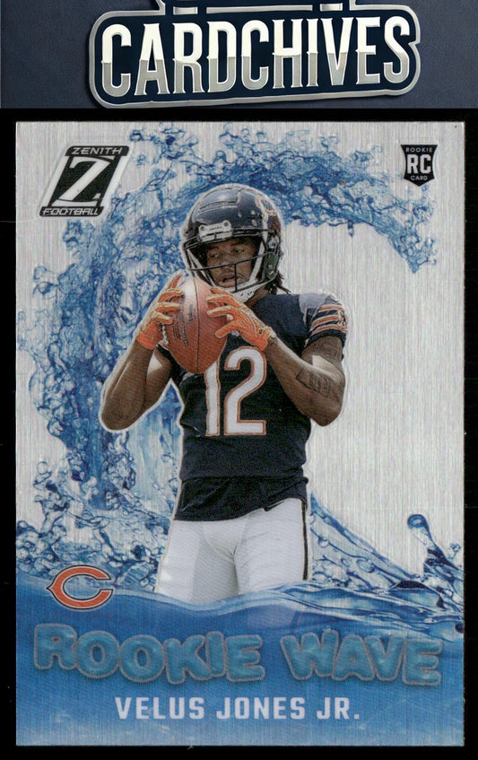 Velus Jones Jr. 2022 Zenith #RW-VJJ Rookie Wave