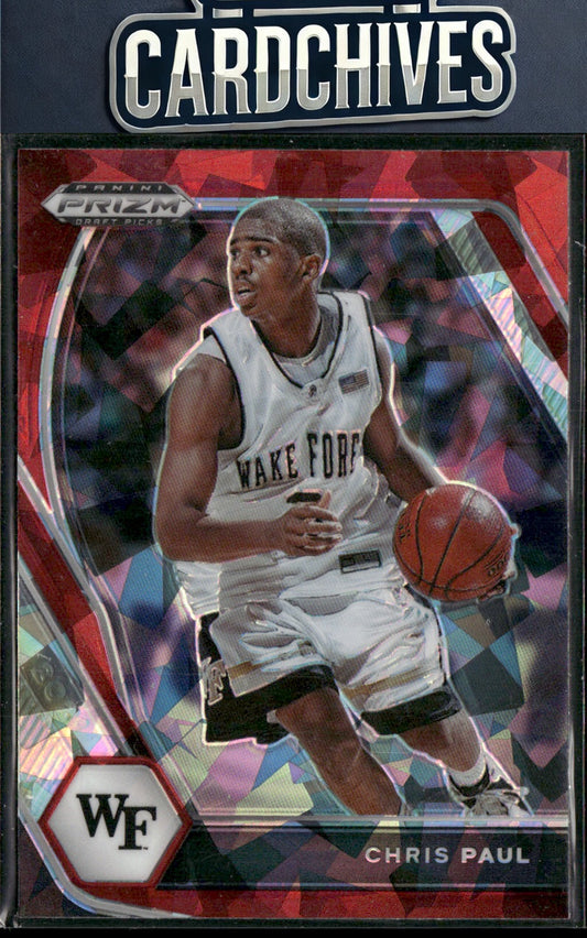 Chris Paul 2021 Panini Prizm Draft Picks #68 Red Ice
