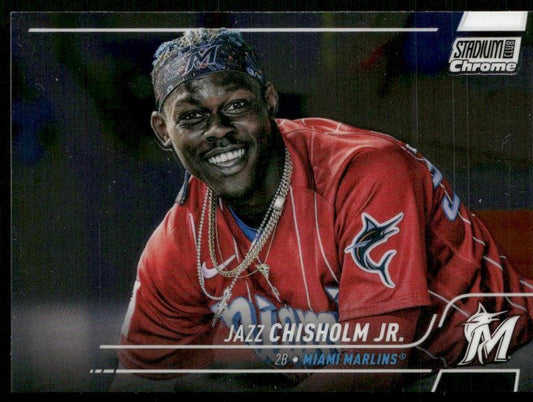 Jazz Chisholm Jr. 2022 Stadium Club Chrome #266