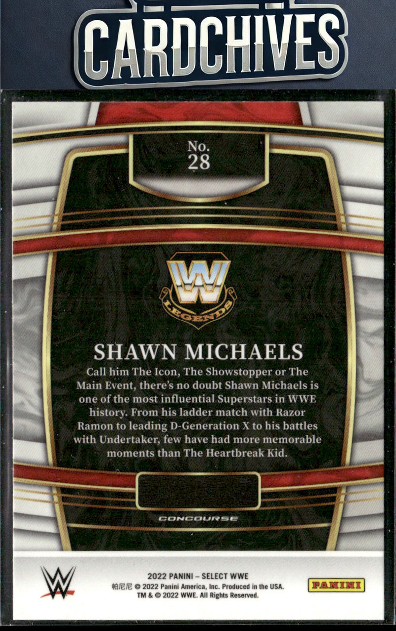 Shawn Michaels 2022 Panini Select WWE #28
